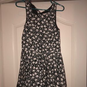 Lauren Conrad Black and white knee length dress